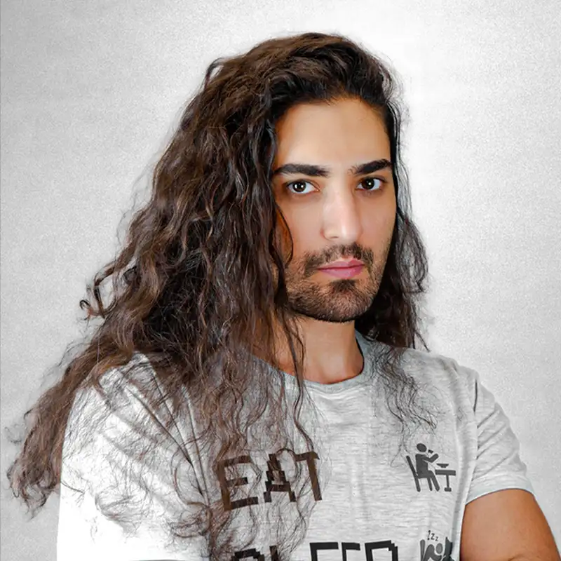 محمدامین عسکری | توسعه‌دهنده فول استک، متخصص هوش مصنوعی و سئو | تصویر پروفایل رسمی سایت امین عسکری